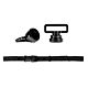 HK Army Aluminum Chin Strap Screw Set + Standard Universal Chin Strap Combo (Proflex)